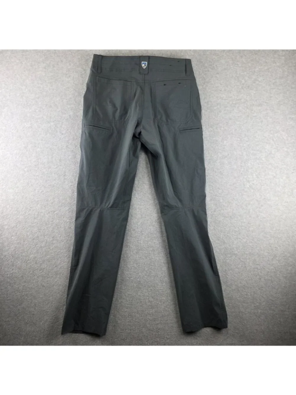 Kuhl Silencr Pants Mens 30x32 Gray Tapered Stretch Hiking Travel Trail